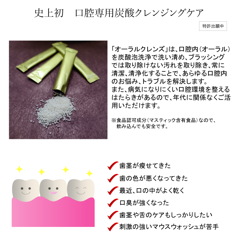オーラルクレンズ成分説明